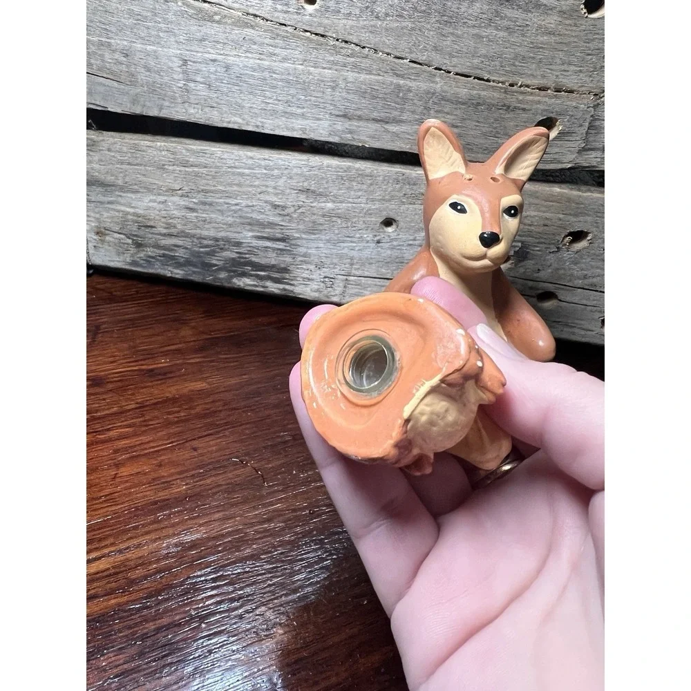 Vintage Mama Kangaroo and Joey Salt & Pepper Shakers Figural Japan 5